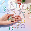 15Pcs Alloy Swivel Clasps FIND-TA0010-56-6