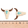 Cowboy Theme Silicone Focal Beads SIL-G014-01A-3