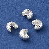 Brass Crimp Beads Covers X-FIND-Z039-13A-S-2