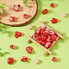 30Pcs 5 Styles Opaque Acrylic Beads MACR-TA0002-94-5