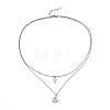 Non-Tarnish 304 Stainless Steel Tiered Necklaces NJEW-JN02350-02-1