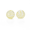 Transparent Handmade Blown Glass Globe Beads LS-GLAA-T012-35A-01-2
