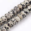 Natural Dalmatian Jasper Beads Strands LS-G-O162-02-5x8mm-1