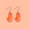 Resin Food Model Dangle Earrings PW-WG579D2-01-1