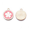 Alloy Enamel Pendants ENAM-S115-148A-3