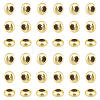 SUPERFINDINGS 70Pcs Brass Beads KK-FH0007-14-1