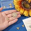6Pcs Brass Pendants KK-CA0003-84-3