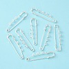 Iron Brooch Findings KK-Q491-S-4