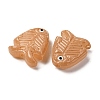 Transparent Glass Enamel Beads LAMP-U004-06-06-3