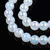Electroplate Imitation Jade Glass Beads Strands LS-GLAA-T032-J4mm-AB02-2