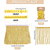 5 Yards Sparkle PET Paillette Beads DIY-GA0010-18-2