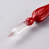 Handmade Glass Dip Pen AJEW-WH0121-43B-2