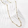 304 Stainless Steel Satellite Chain Necklaces X-NJEW-L173-012-G-4