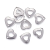 Tarnish Resistant 304 Stainless Steel Charms STAS-L238-065P-1