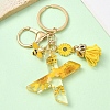 Resin & Alloy Enamel Keychain X1-KEYC-YW00134-24-1
