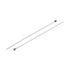 304 Stainless Steel Head Pins STAS-T065-50mm-20P-2
