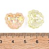 UV Plating Transparent Acrylic Pendants MACR-K361-50-3