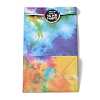   Rectangle with Tie-Dye Pattern Kraft Paper Bag CARB-PH0002-07-6