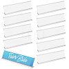 10Pcs Aluminum L-Shaped Table Card Display Frame ODIS-BC0001-42B-1