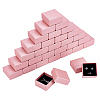 Rhombus Textured Cardboard Ring Storage Boxes CBOX-WH0005-05B-1