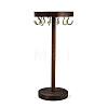 Flat Round Wooden Eyeglasses Organizer Holder ODIS-T002-01A-01-1