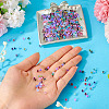 Transparent Glass Beads GLAA-TAC0028-006-6