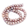 Natural Cultured Freshwater Pearl Beads Strands PEAR-C003-10E-3