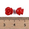 Synthetic Coral Carved Beads CORA-C003-18A-3