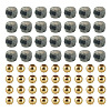50Pcs Natural Larvikite Beads G-TAD0001-13-2
