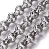 Tarnish Resistant 304 Stainless Steel Rolo Chains CHS-P007-09P-1