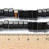 Natural Black Onyx Beads Strands G-C135-O01-01-5