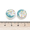 UV Plating Handmade Lampwork Beads LAMP-R004-03E-4