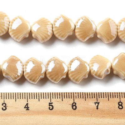 Handmade Porcelain Beads PORC-Q002-01G-1