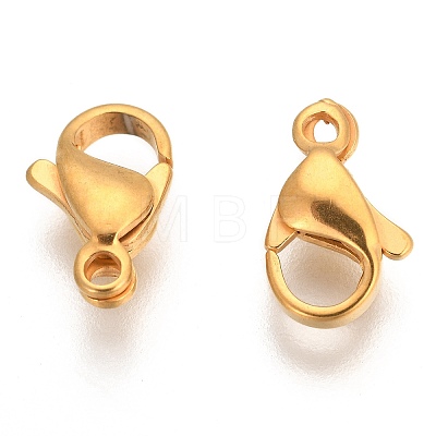 304 Stainless Steel Lobster Claw Clasps LS-STAS-T040-PJ212-11-1