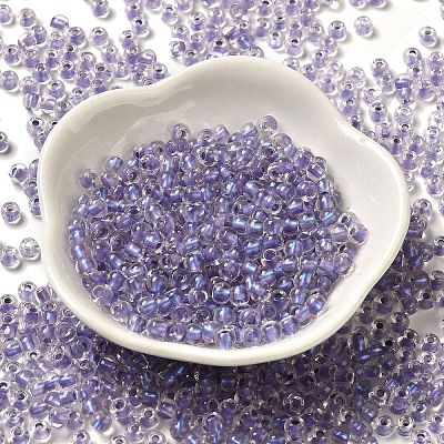 6/0 Transparent Colours Glass Seed Beads SEED-P006-01A-14-1