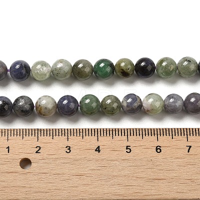 Natural Tanzanite Beads Strands G-Z044-A01-02-1