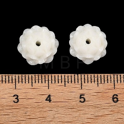 Synthetic Coral Carved Beads CORA-C004-02-1