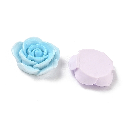Opaque Resin Cabochons RE-CBAC39A-01-1