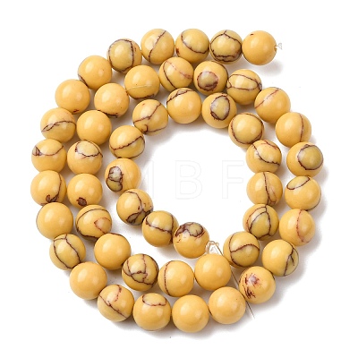 Synthetic Turquoise Beads Strands G-L605-G01-02C-1