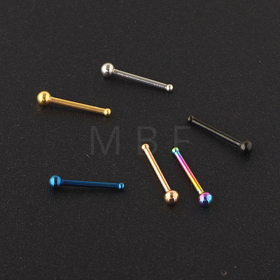 304 Stainless Steel Round Ball Nose Bone Rings WG2C4E4-02-1