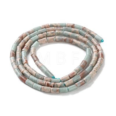Synthetic Shoushan Stone Beads Strands G-B124-A02-01-1
