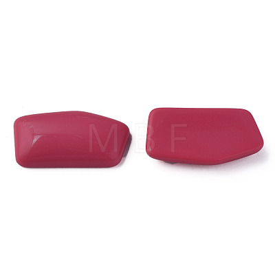 Opaque Acrylic Cabochons MACR-S373-136-A10-1