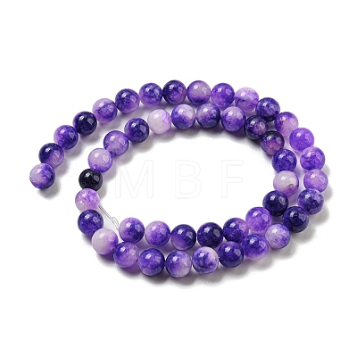 Natural Dyed Yellow Jade Beads Strands G-Q160-A01-01D-1