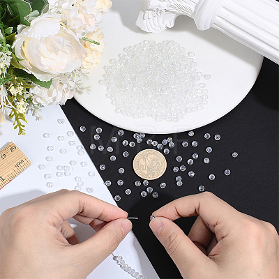 1500Pcs Electroplate Glass Beads EGLA-PA0001-44A-01-1