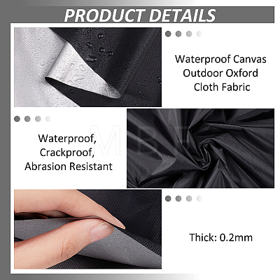 Waterproof Canvas Outdoor Oxford Cloth Fabric AJEW-WH0348-168B-1