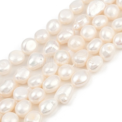 Natural Cultured Freshwater Pearl Beads Strands PEAR-P064-20L-05A-1