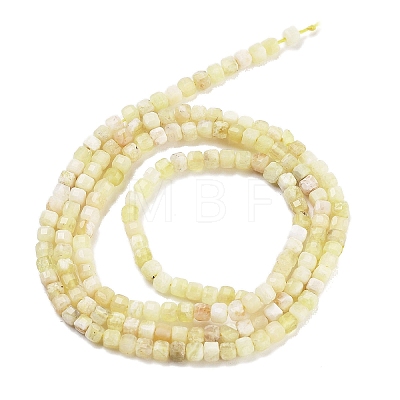 Natural Yellow Opal Beads Strands G-H042-B03-01-1