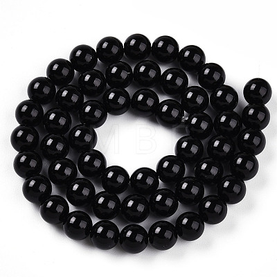 Glass Pearl Beads Strands HY-G002-01D-08-1