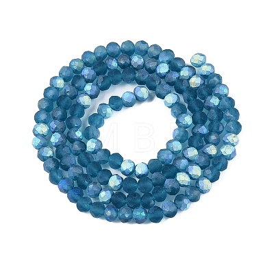 Transparent Glass Beads Strands EGLA-A044-T3mm-MB27-1