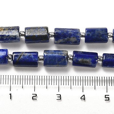 Natural Lapis Lazuli Beads Strands G-N327-06-13-1